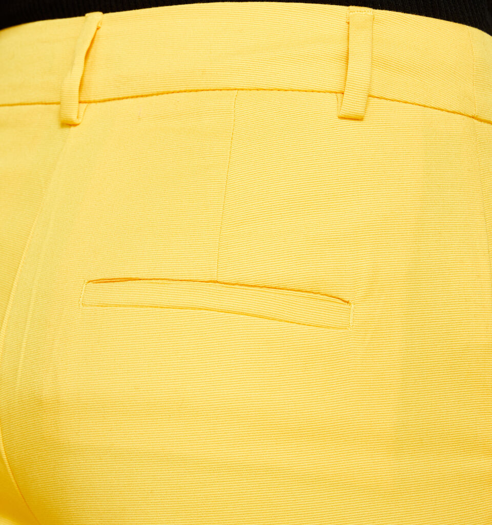 High-waisted trousers - women's high-waisted trousers - Yellow | Sisley image number 5